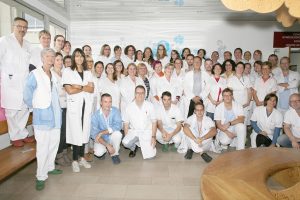 L'équipe soignante de la Maternité Charles Nicolle