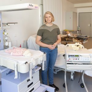 Céline Mahieu, sage-femme enseignante